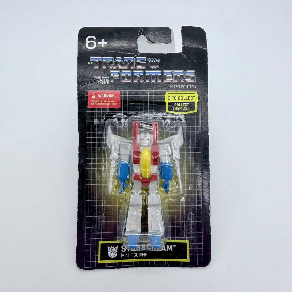 Transformers Limited Edition Mini Figurine Starscream 2.5 Hasbro 2021 Prexio New